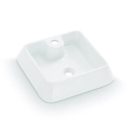 Bathco 4003 - Lavatório de bancada GALICIA 40x40 cm porcelana/branco