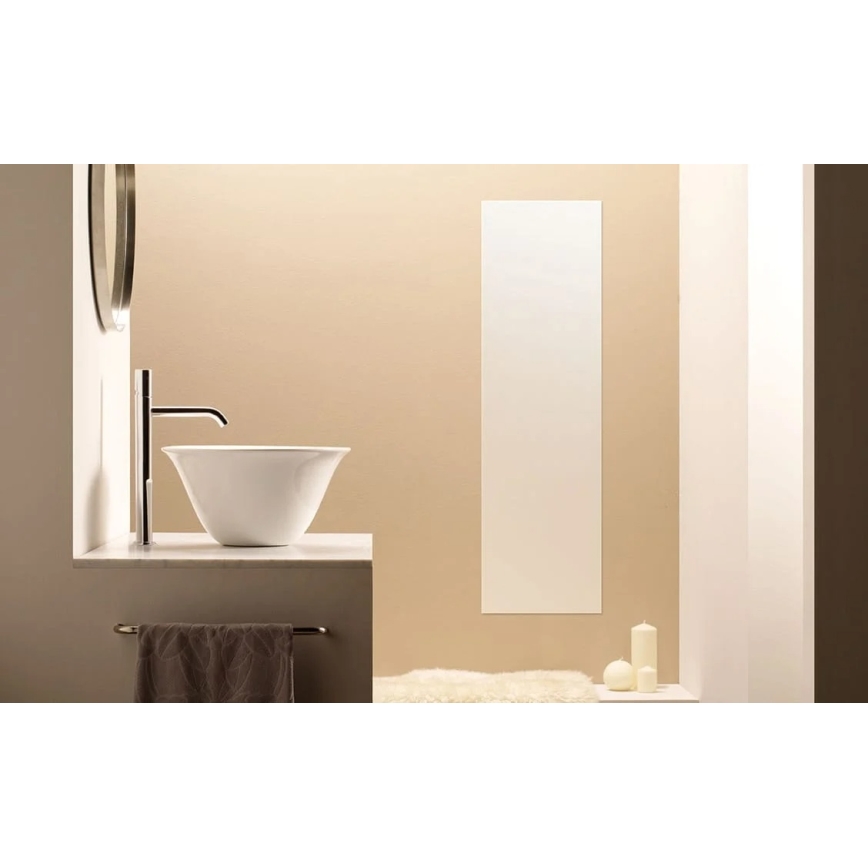 Bathco 4062 - Lavatório de sobrepor NORDIC Ø 42 cm, porcelana/branco