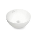 Bathco 4131 - Lavatório de bancada BARI Ø 37 cm, porcelana branca