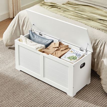 Baú TOVIAN 100x46x40 cm branco