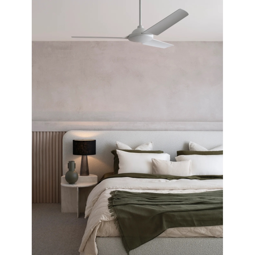 BAYSIDE 21302449 - Ventilador de tecto SOMERSET Ø 122 cm branco + comando à distância