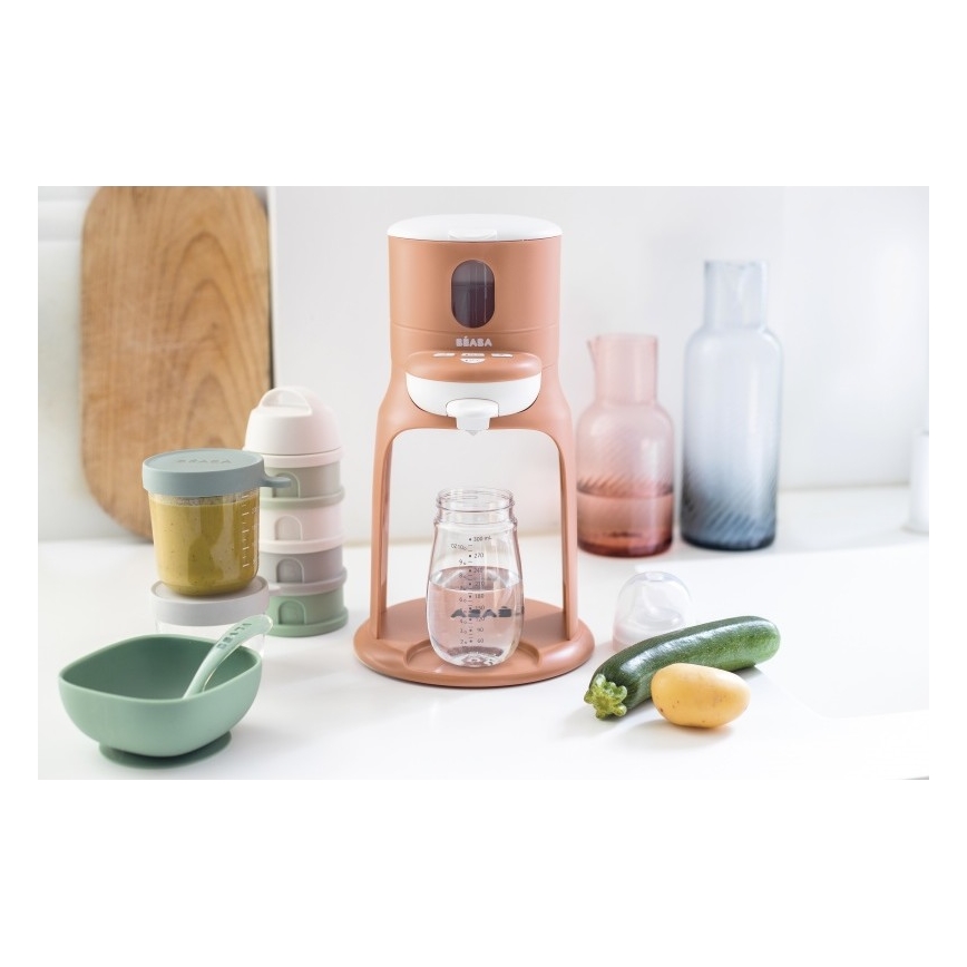 Beaba - Aquecedor de garrafas BIB'EXPRESSO 2em1 laranja