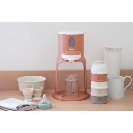 Beaba - Aquecedor de garrafas BIB'EXPRESSO 2em1 laranja