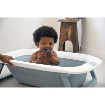 Beaba - Banheira dobrável para crianças azul