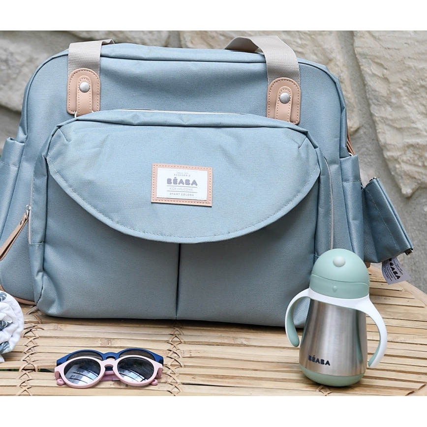 Beaba - Copo térmico com canudo 250 ml verde