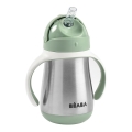 Beaba - Copo térmico com palhinha 250 ml verde