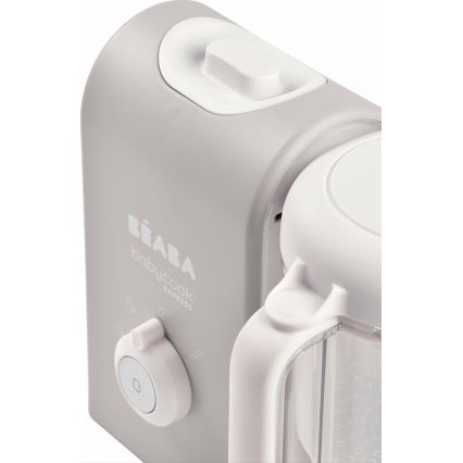 Beaba - Cozedor a vapor 2 em 1 BABYCOOK EXPRESS cinza