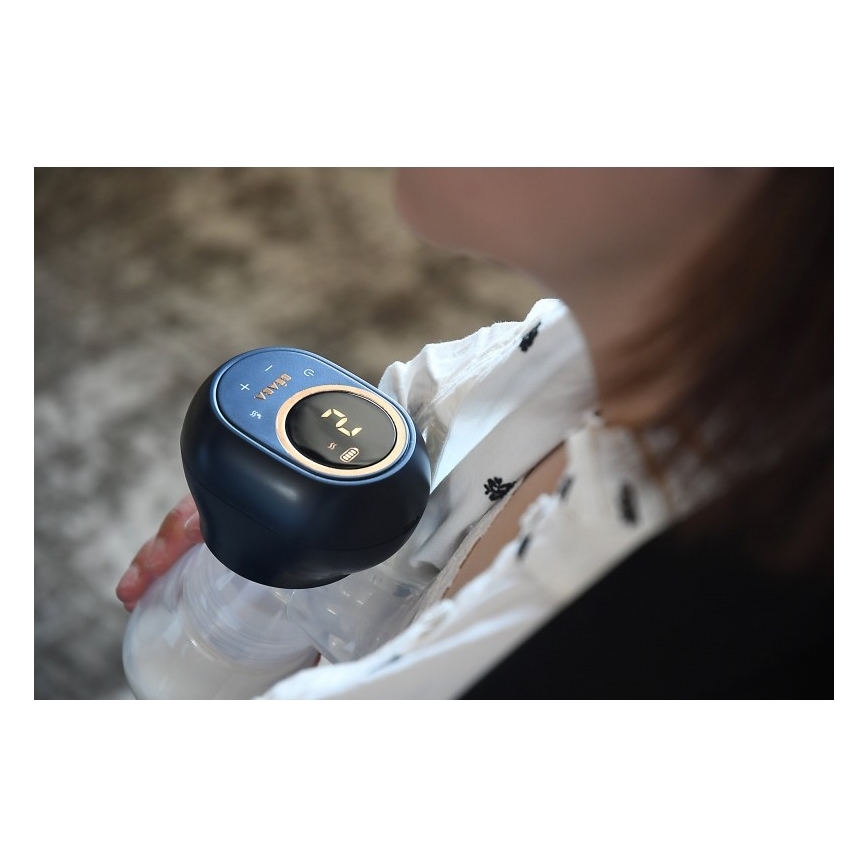 Beaba - Tira-leite elétrico 180 ml 1500 mAh azul