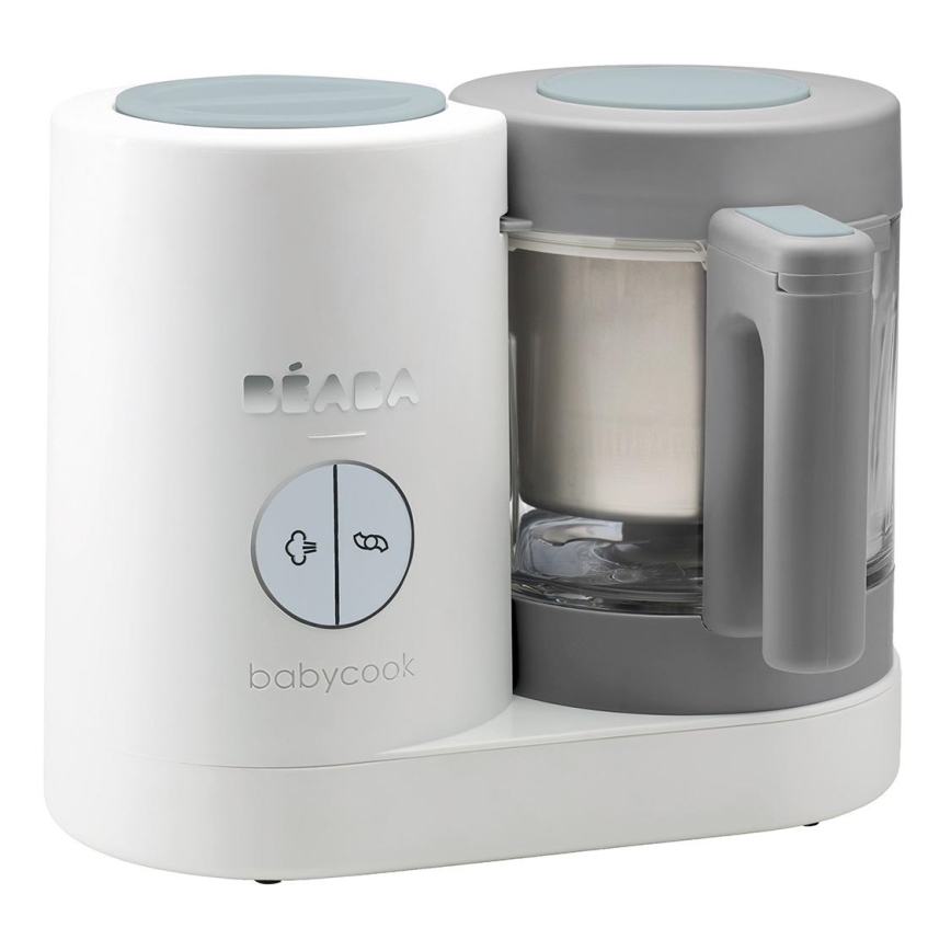 Beaba - Vaporizador 2 em 1 BABYCOOK NEO branco/cinzento
