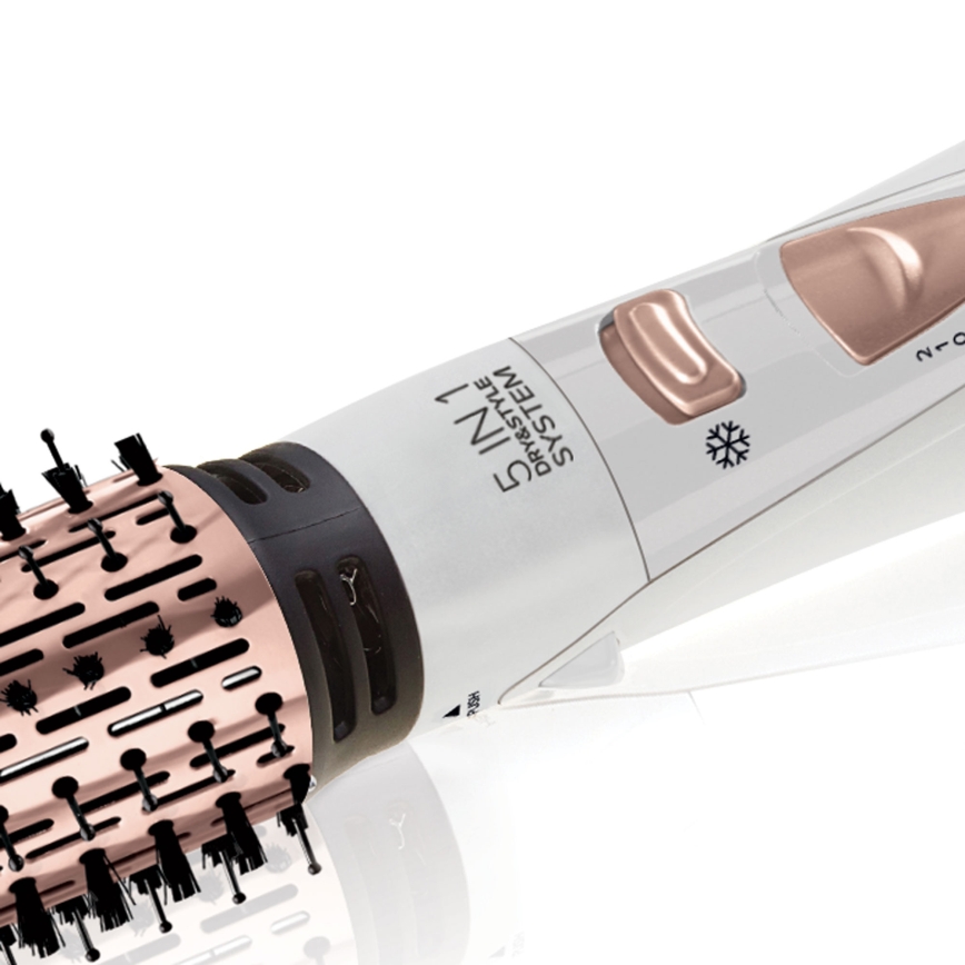 Bellissima 11726 - Escova modeladora de ar quente 5 em 1 MY PRO 1000W/230V branca/ouro rosa