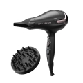 Bellissima 11860 - Secador de cabelo 2300W/230V preto/rosa
