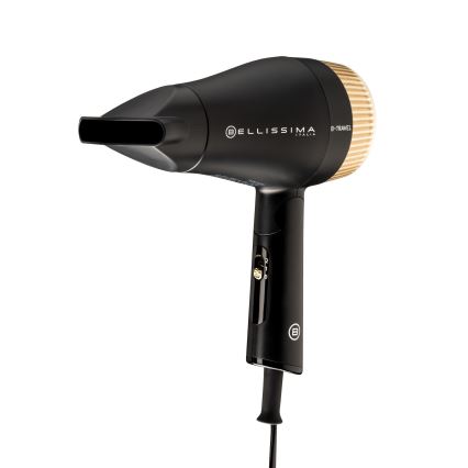 Bellissima 11872 - Secador de Viagem B-TRAVEL 1400W/230V preto/dourado