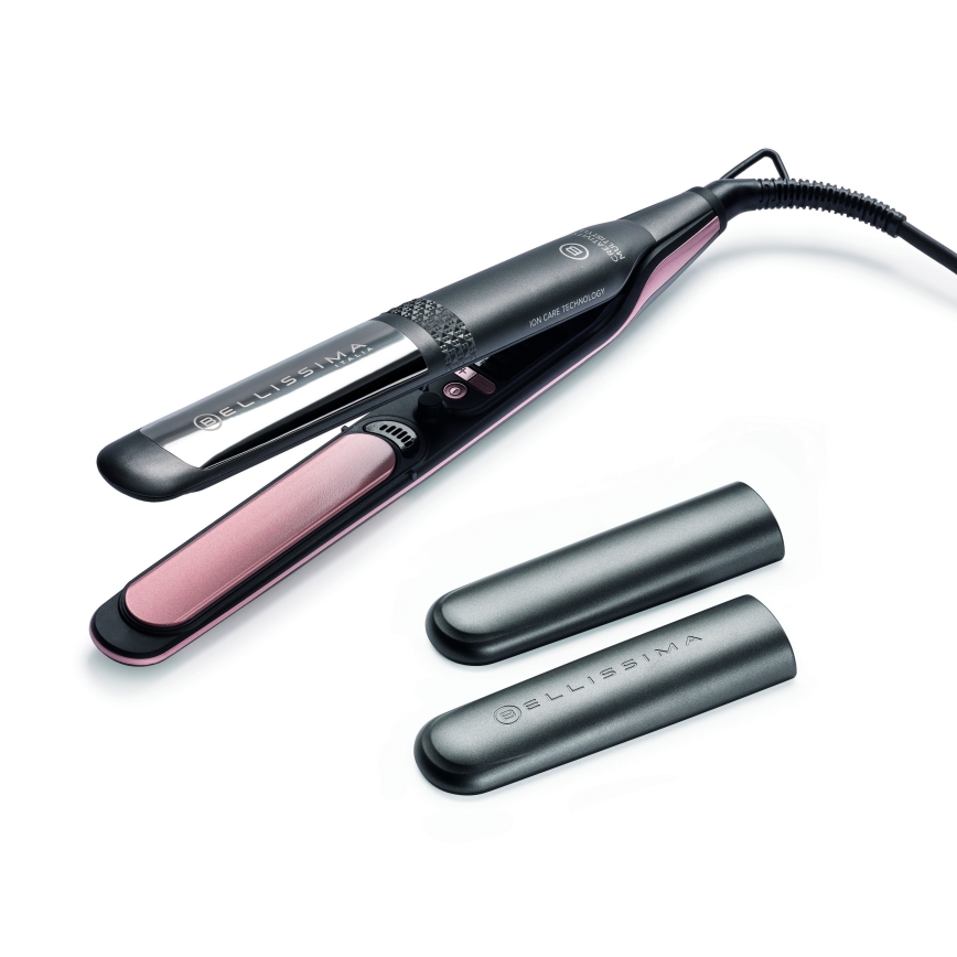 Bellissima 11876 - Prancha alisadora de cabelo 50W/230V preta/rosa