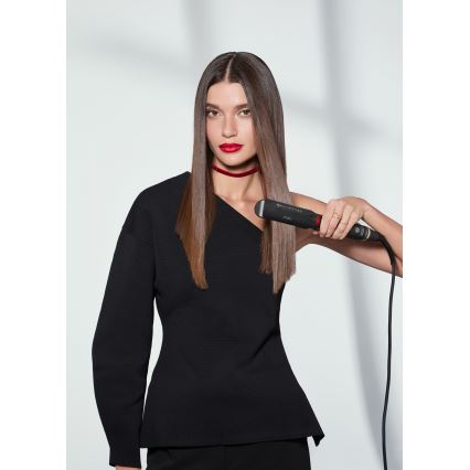 Bellissima 11948 - Prancha alisadora com ecrã LCD INFRAVERMELHO 60W/230V preta