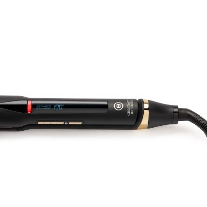 Bellissima 11948 - Prancha alisadora com ecrã LCD INFRAVERMELHO 60W/230V preta