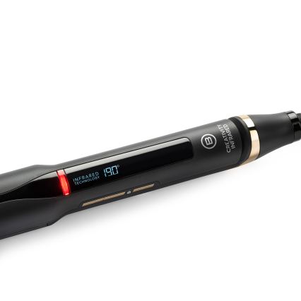 Bellissima 11948 - Prancha alisadora com ecrã LCD INFRAVERMELHO 60W/230V preta