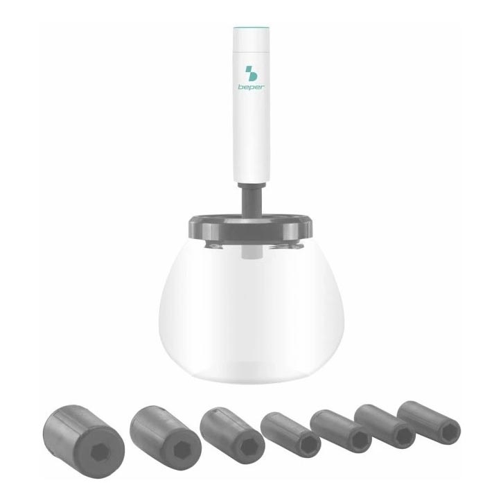 Beper - Limpador de pincéis de maquilhagem 2xAAA