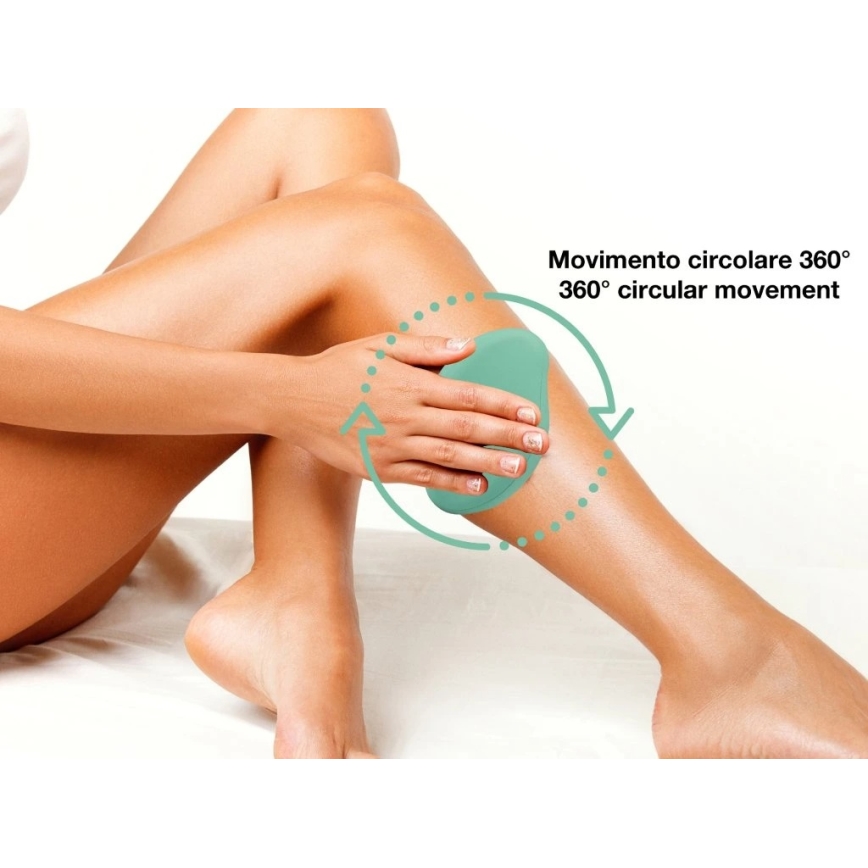 Beper - Pedra esfoliante, cor menta