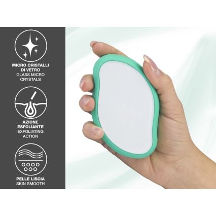 Beper - Pedra esfoliante, cor menta