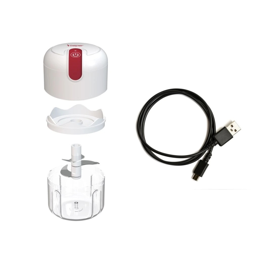 Beper - Picador recarregável 30W/5V 1500 mAh 250 ml