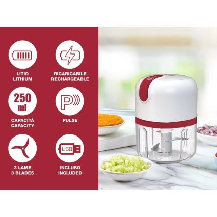 Beper - Picador recarregável 30W/5V 1500 mAh 250 ml