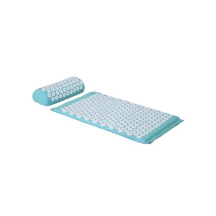 Beper - Tapete e almofada de acupressão verde-menta