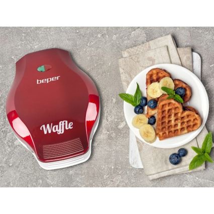 Beper - Waffleira 1000W/230V