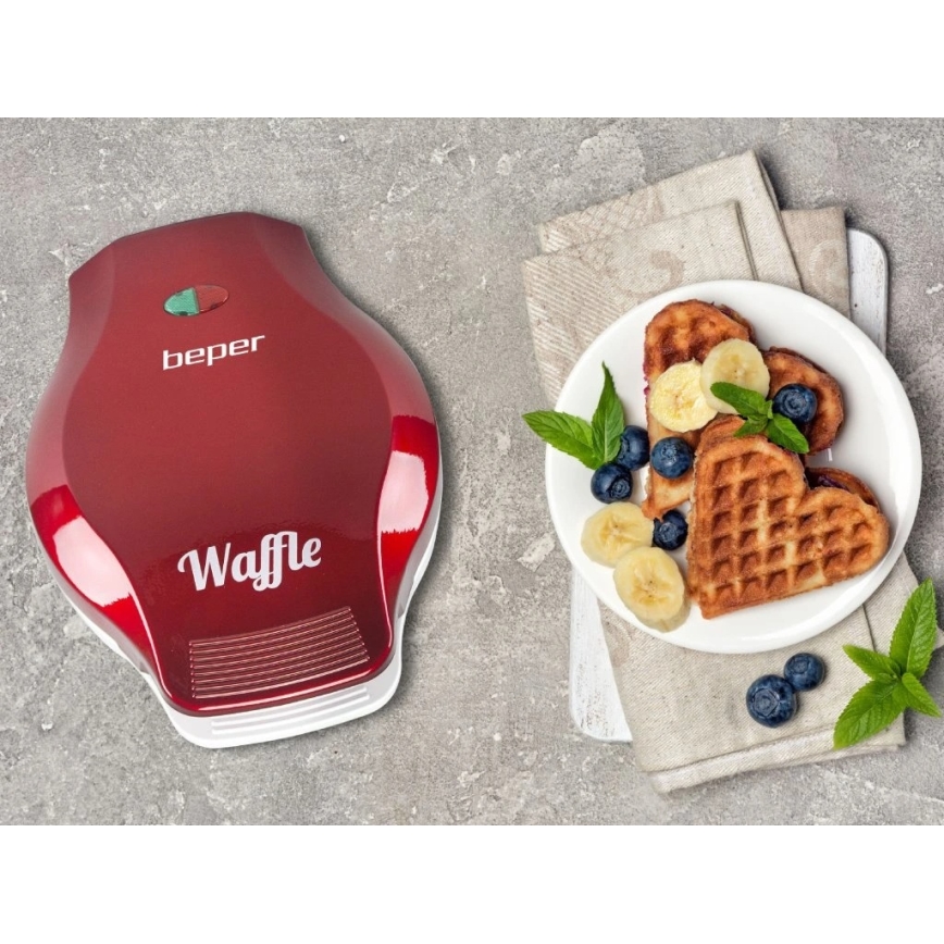Beper - Waffleira 1000W/230V