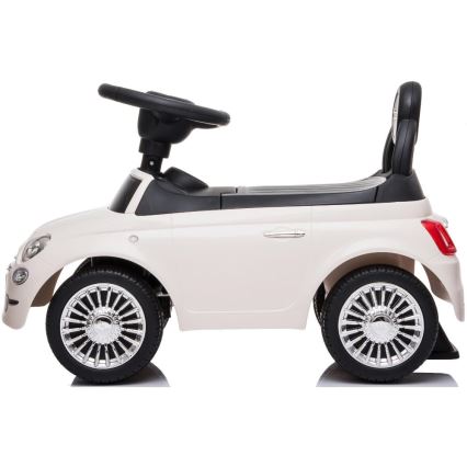 Bicicleta de empurrar Fiat 500 2xAA creme