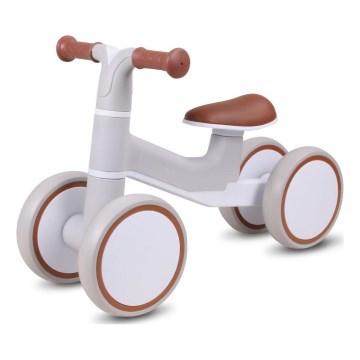 Bicicleta de empurrar KVADROLET cinzento/castanho