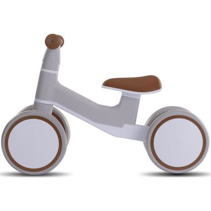 Bicicleta de empurrar KVADROLET cinzento/castanho