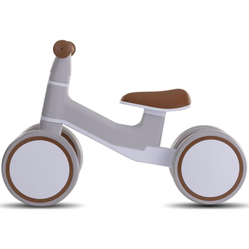 Bicicleta de empurrar KVADROLET cinzento/castanho