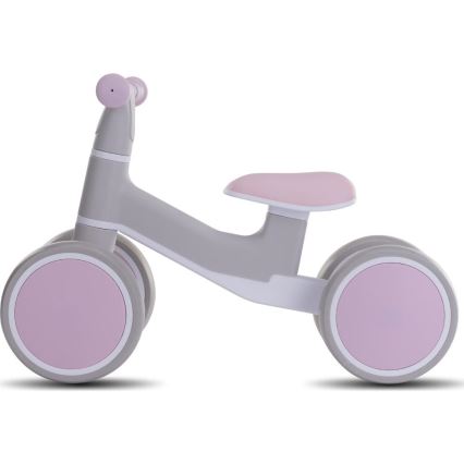 Bicicleta de empurrar KVADROLET cinzento/rosa