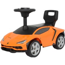 Bicicleta de empurrar Lamborghini laranja/preto
