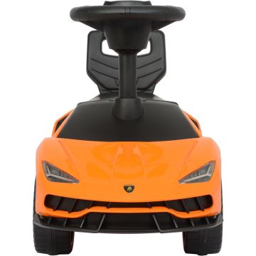 Bicicleta de empurrar Lamborghini laranja/preto