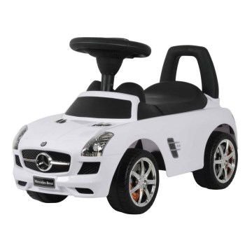 Bicicleta de empurrar Mercedes 2xAA branco/preto