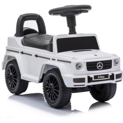 Bicicleta de empurrar Mercedes G350d 2xAA branco/preto