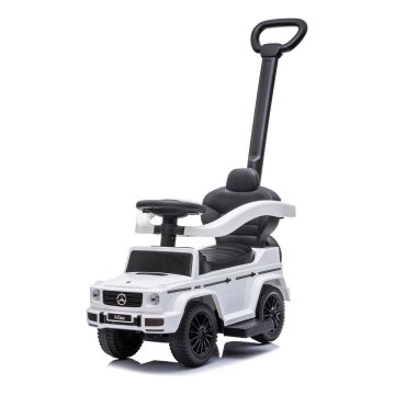 Bicicleta de empurrar Mercedes G350d 3em1 2xAA branco/preto