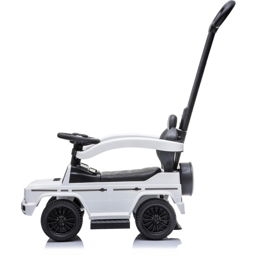 Bicicleta de empurrar Mercedes G350d 3em1 2xAA branco/preto
