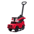Bicicleta de empurrar Mercedes G350d 3em1 2xAA vermelho/preto