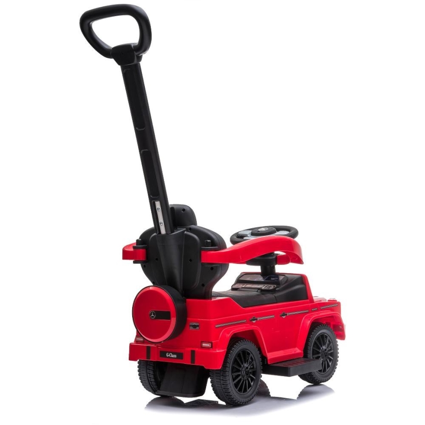 Bicicleta de empurrar Mercedes G350d 3em1 2xAA vermelho/preto