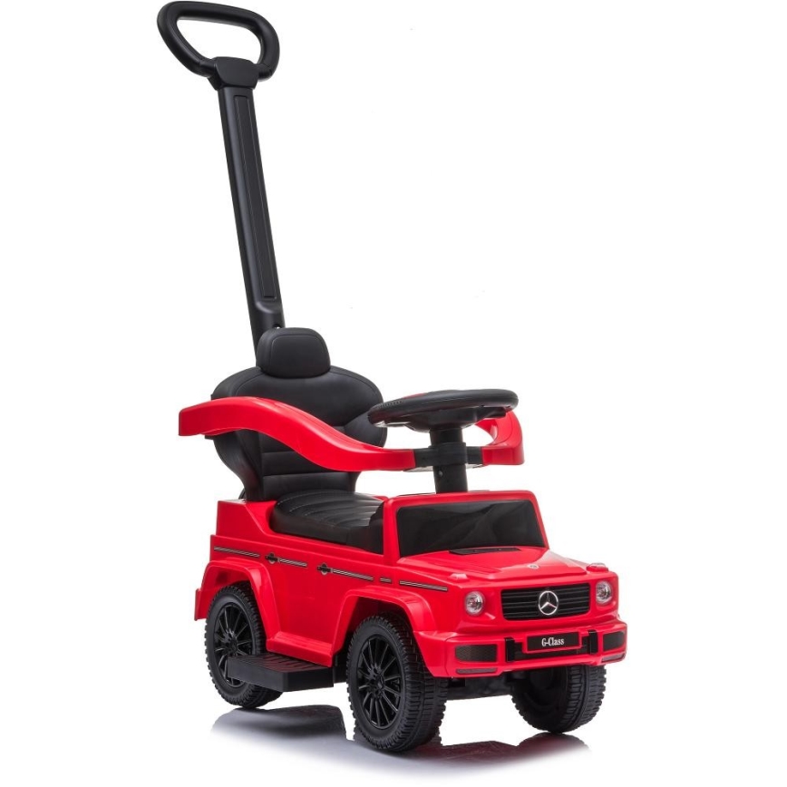 Bicicleta de empurrar Mercedes G350d 3em1 2xAA vermelho/preto