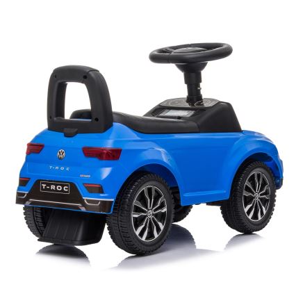 Bicicleta de empurrar Volkswagen 2xAA azul/preto