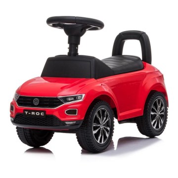 Bicicleta de empurrar Volkswagen 2xAA vermelho/preto