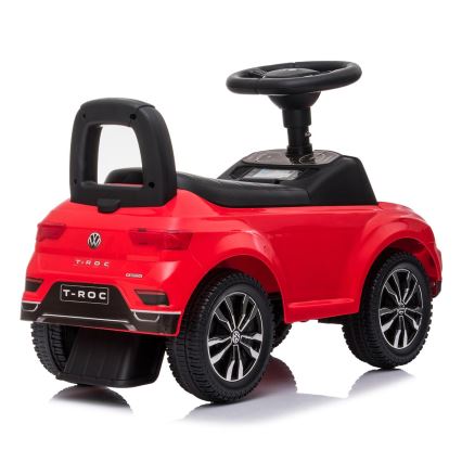 Bicicleta de empurrar Volkswagen 2xAA vermelho/preto