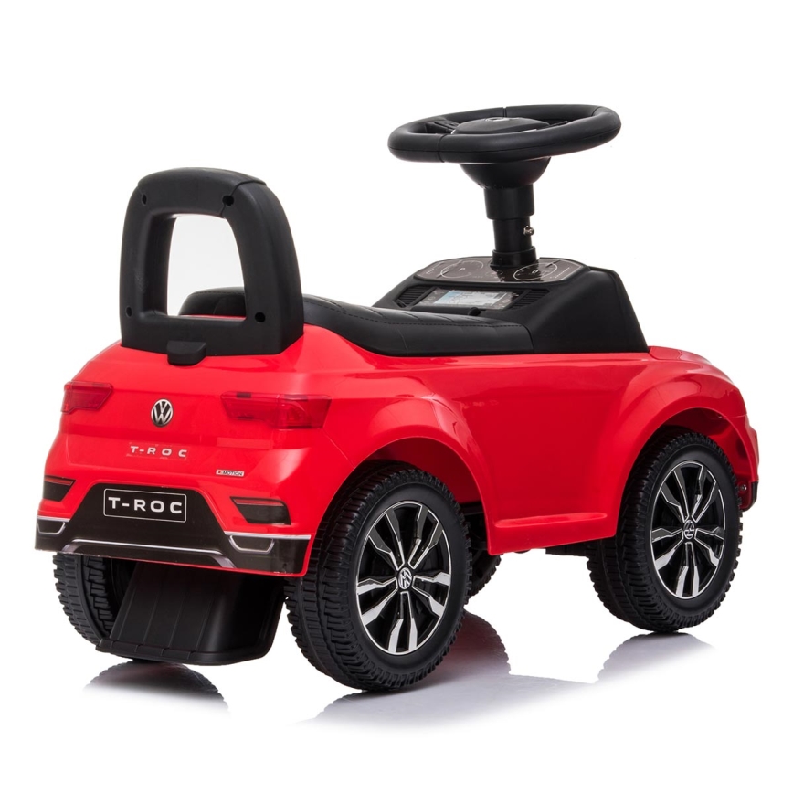 Bicicleta de empurrar Volkswagen 2xAA vermelho/preto