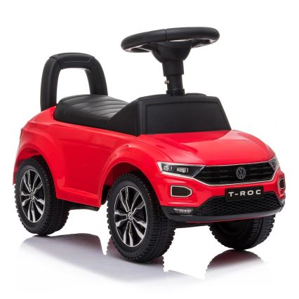 Bicicleta de empurrar Volkswagen 2xAA vermelho/preto