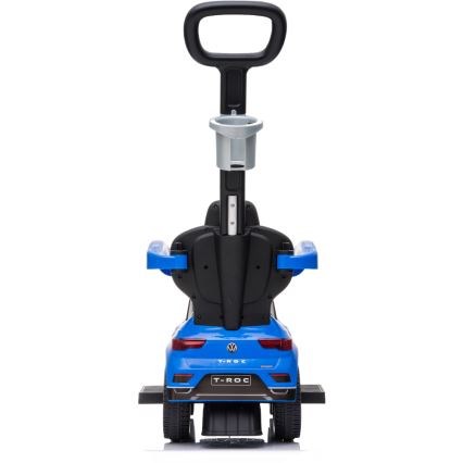 Bicicleta de empurrar Volkswagen 3em1 2xAA azul/preto