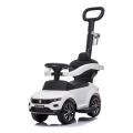 Bicicleta de empurrar Volkswagen 3em1 2xAA branco/preto