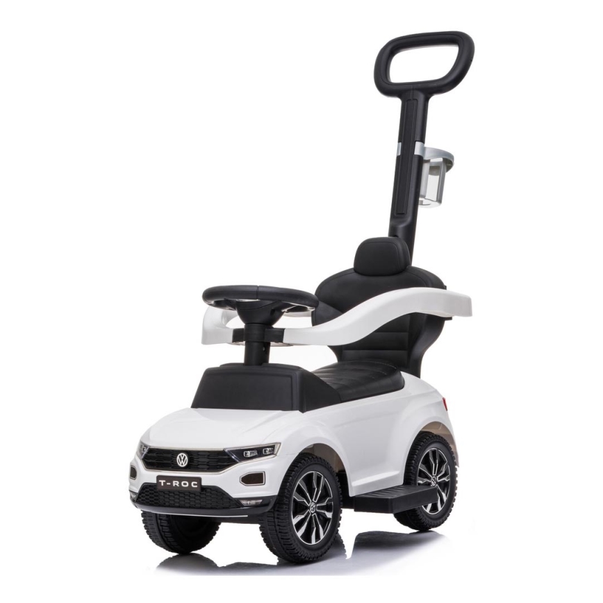 Bicicleta de empurrar Volkswagen 3em1 2xAA branco/preto